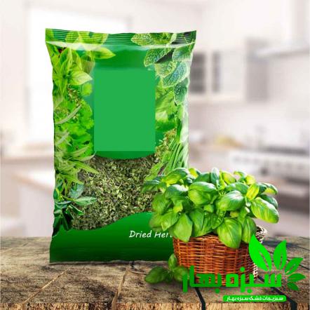 فروشنده برتر ریحان خشک بسته بندی