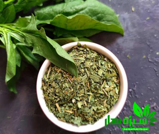 بسته بندی های متفاوت اسفناج خشک شده